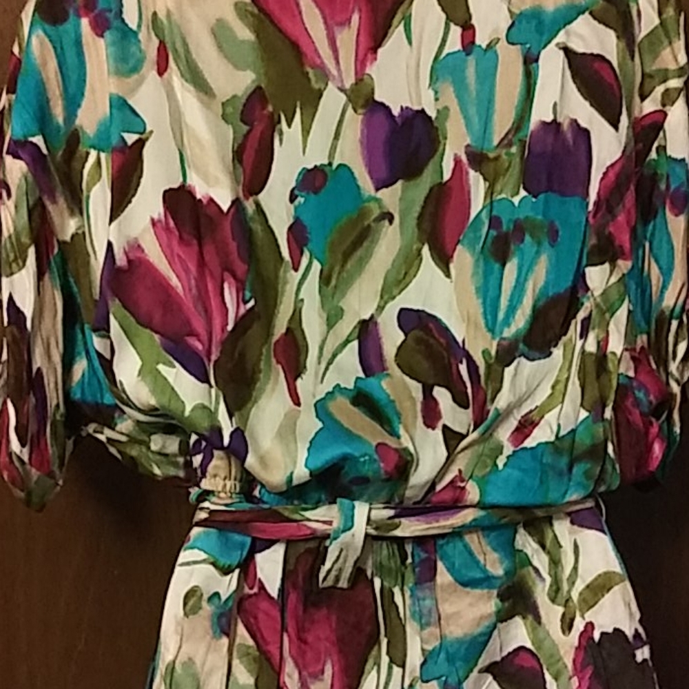 NWT JESSICA HOWARD FLORAL DRESS - Picture 8 of 12